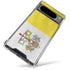Vatican City Flag Distressed Google Pixel 8 Pro Clear Case